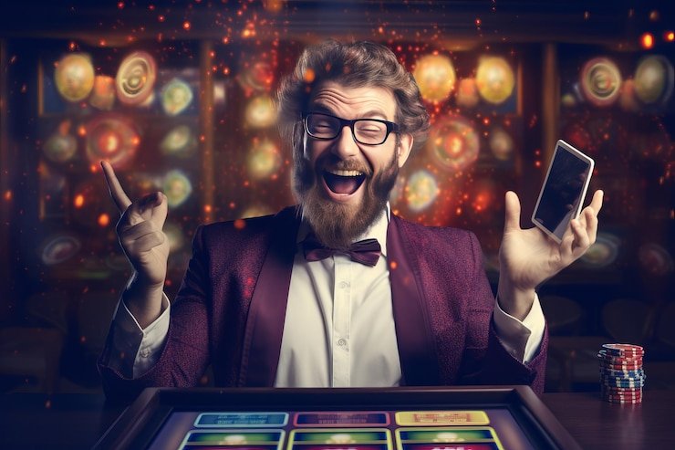 Live football match tracker and casino game lobby
